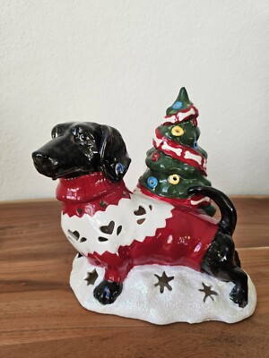Weihnachtsdeko Dackel Blue Sky Clayworks