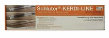 Schluter Kerdi-Line Frameless Tile Grate Assembly for Linear Channel Body Drains