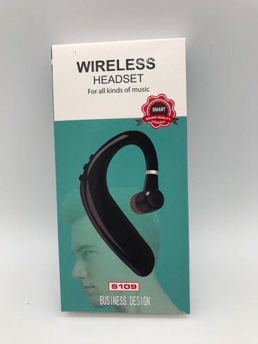 Wireless Headset Ear Hook Bluetooth Handsfree Talk And Music USB Rechargeable - Picture 2 of 19