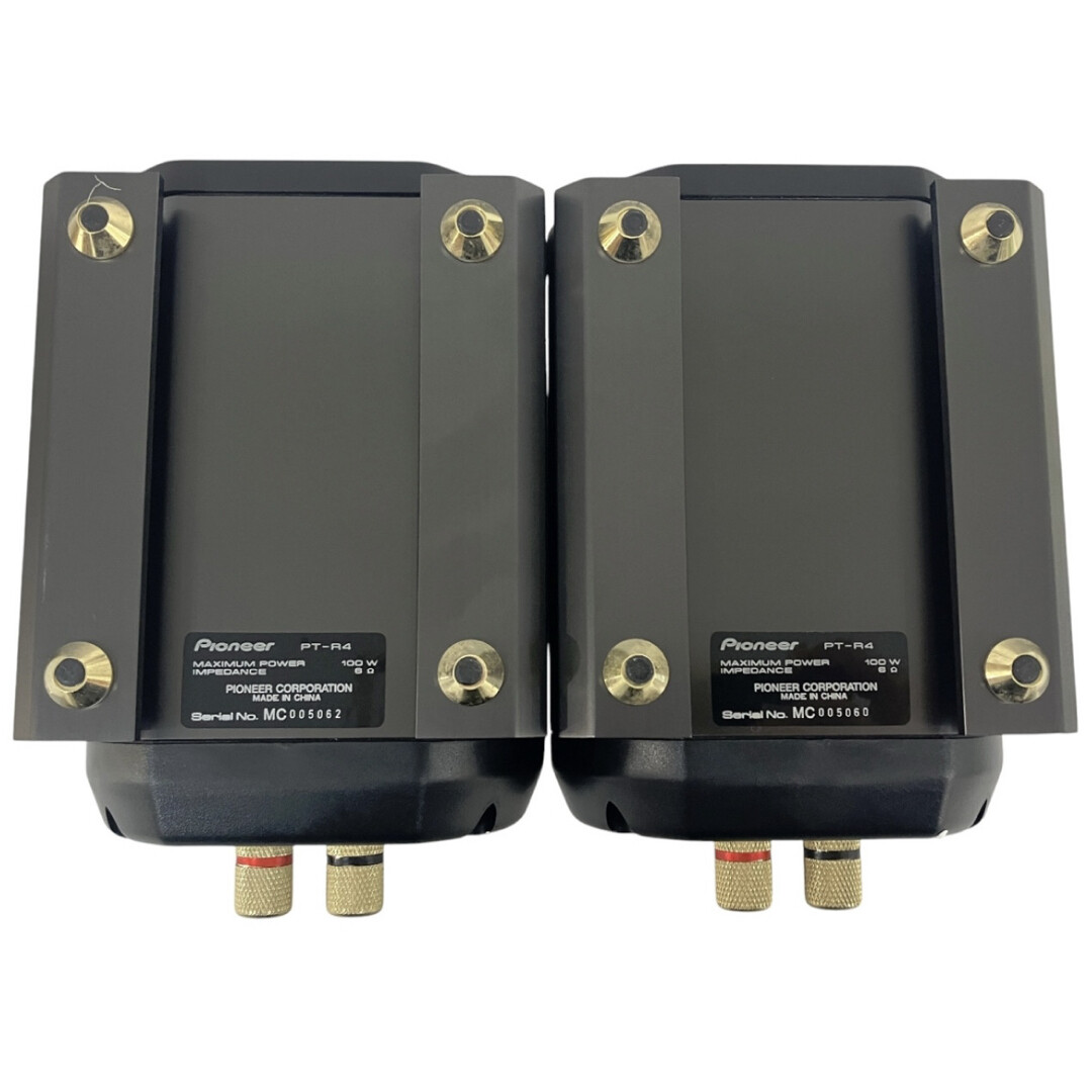 PIONEER PT-R4 スーパーツィーター PIONEER PT-R4 Ribbon Shaped Super tweeter speaker set Black