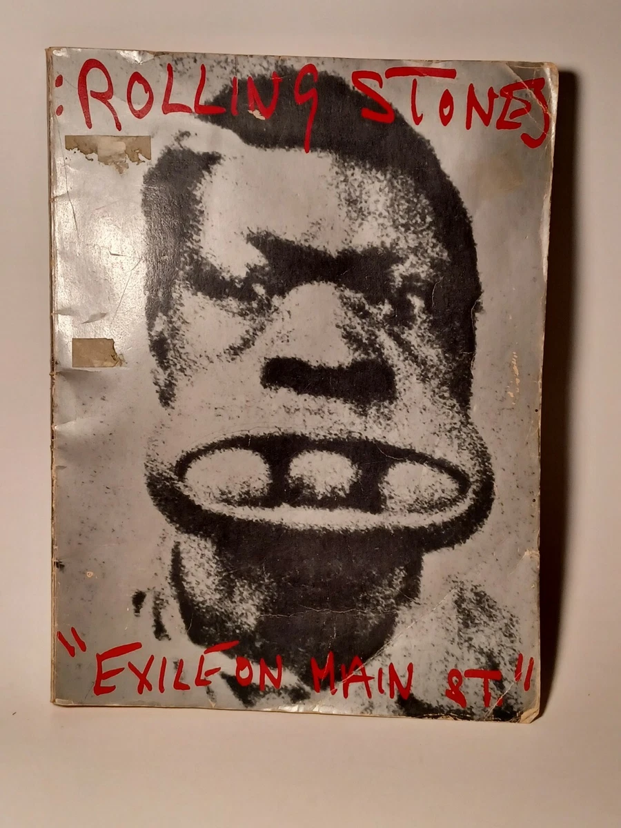 Rolling Stones Exile on Main Street 1972 Sheet Music, original