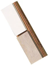 Arkansas Sharpening Stone Whet Oilstone Hard and Soft Honing Mounted on Cedar