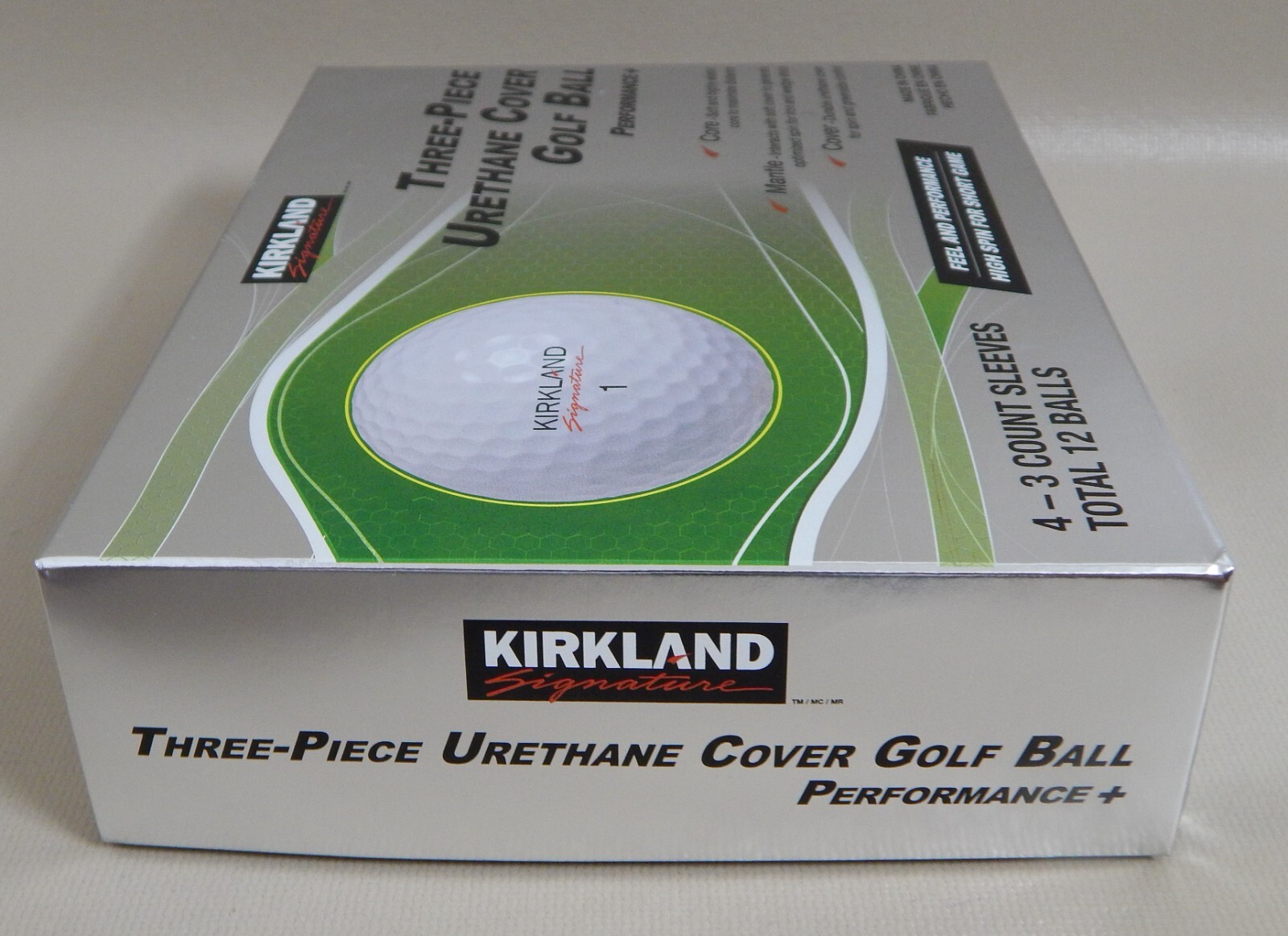 Kirkland Signature Golf Balls 12 (1 Dozen) 3 Piece Urethane Cover