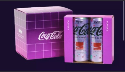 Coca-Cola Zero Sugar Byte Limited Edition Specialty Box