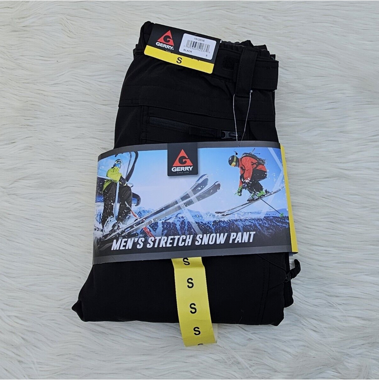 Hiking Pants Men Waterproof NEW Gerry Men's Snow-Tech Ski Pants