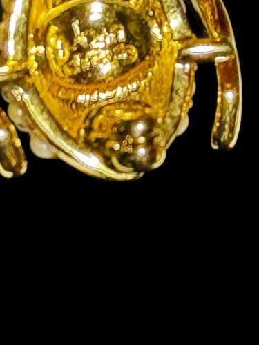 JOAN RIVERS RARE SEED PEARL SWARVOSKI CRYSTAL JUNE BIRTHSTONE BEE BROOCH PIN New - Picture 10 of 13