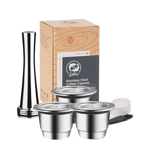 Stainless Steel Coffee Capsule Reusable Coffee Pod Coffeeware Accessories - Picture 12 of 48