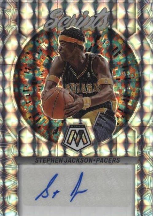 2022-23 Panini Mosaic - Stephen Jackson #MS-JAC - 1 of 2