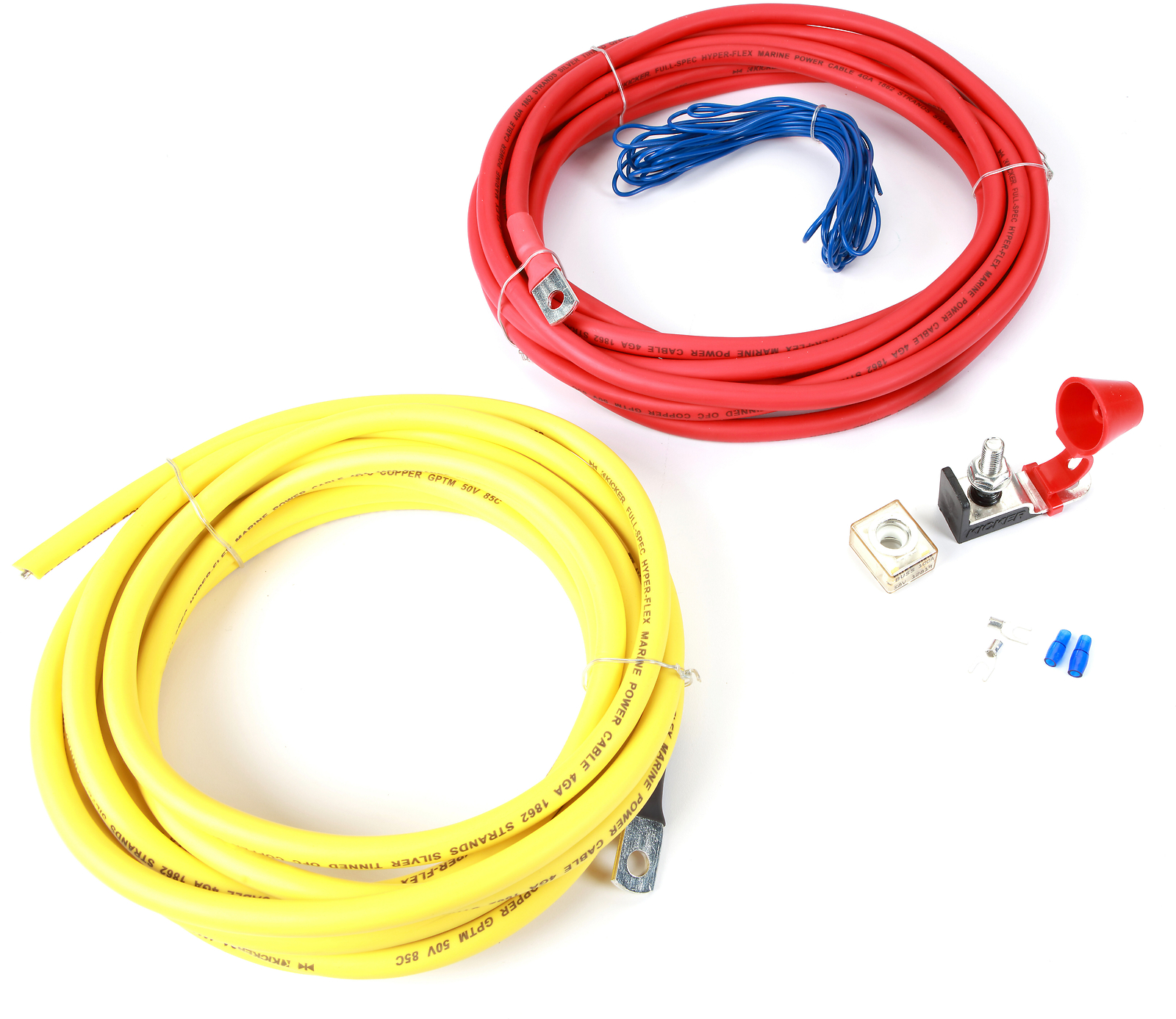 Kicker 47KMPK4 Marine 4 AWG Amplifier Wiring Kit 43390₽