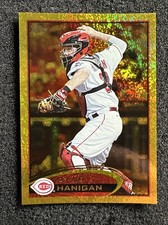 RYAN HANIGAN #226 2012 Topps Baseball Gold Sparkle Cincinnati Reds