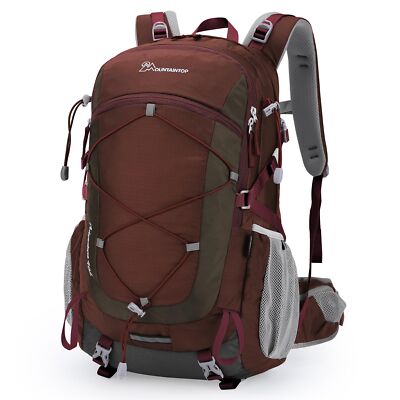 Lightweight 40L Hiking Backpack with Rain Cover for Outdoor Travel and Camping