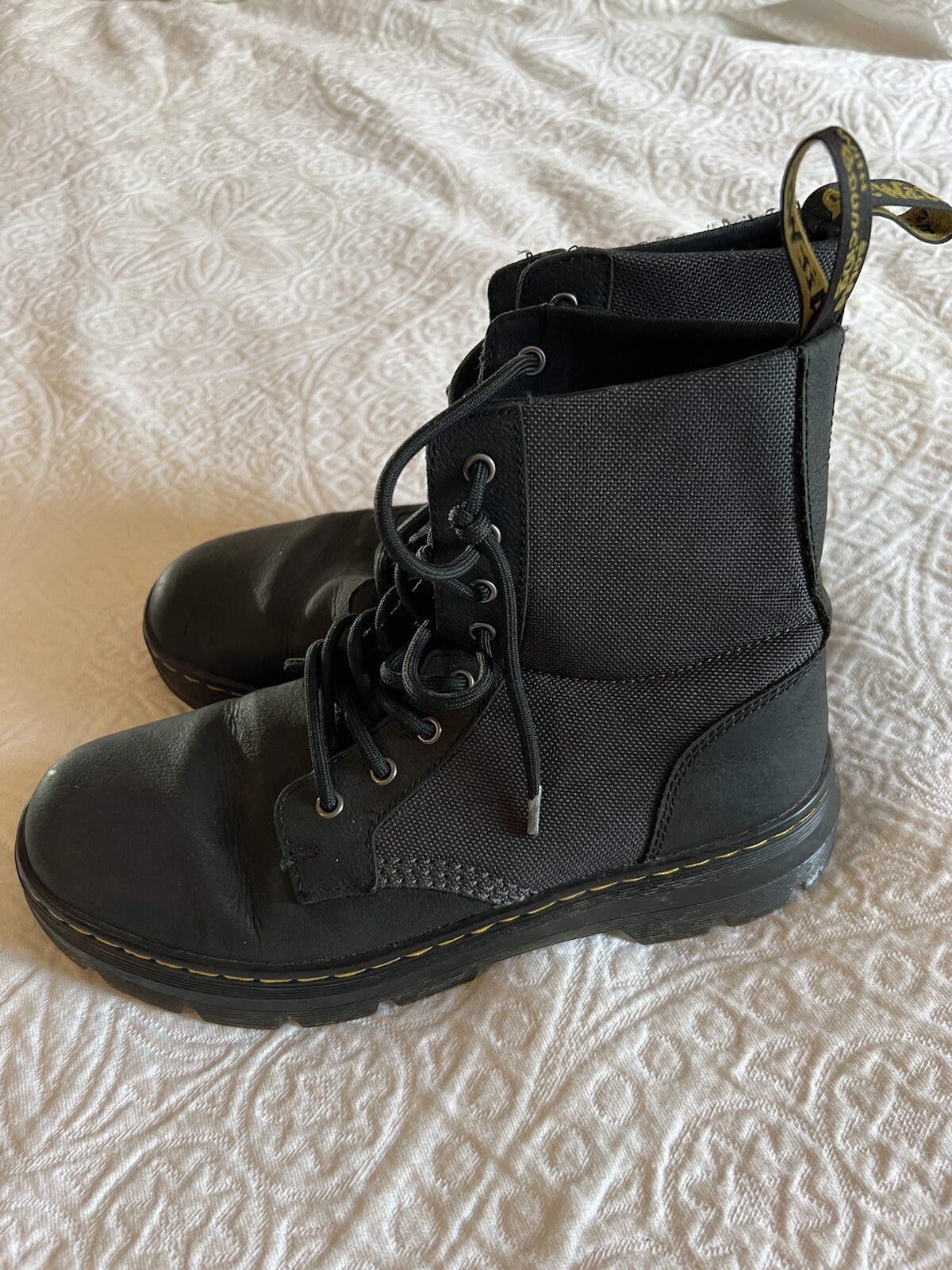 Dr. Martens COMBS II Combat Boots BLACK 