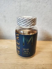WEEM Hair Skin and Nails Gummies - Supports Healthy Hair -Vegan biotin,EXP-11/25