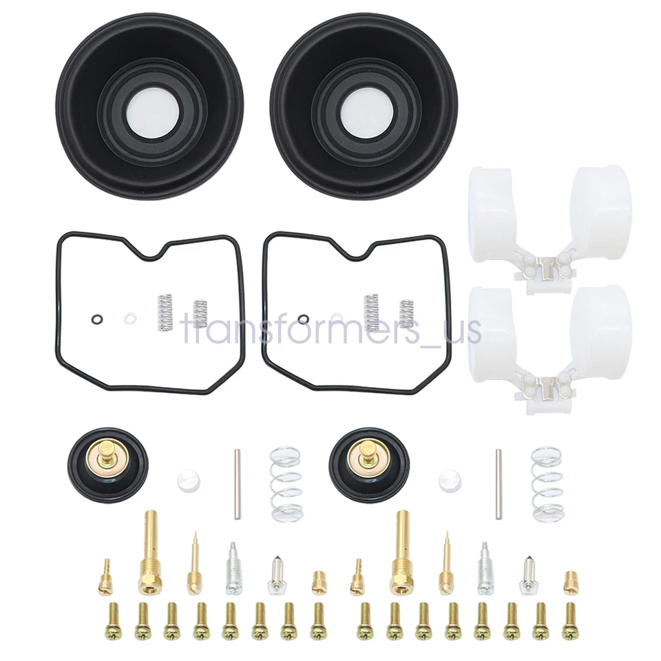 Carburetor Repair Kit Float Diaphragm Fit Kawasaki Ninja 250R EX250J 2011 2012 - Image 4 of 4