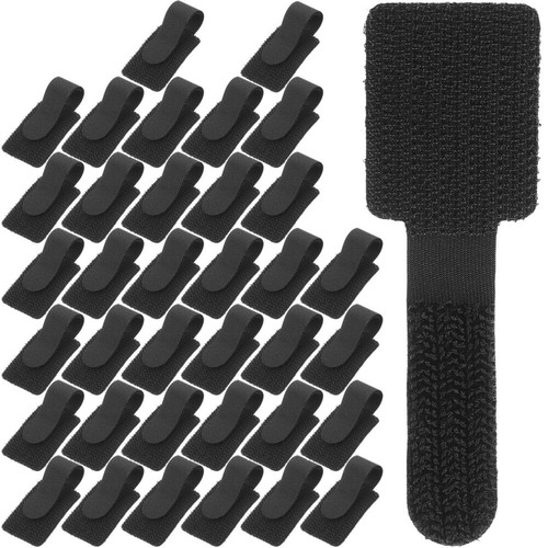 40 Pcs Self-adhesive Wire Manager Cable Organisers Cord Organizer Wraps - Afbeelding 8 van 12