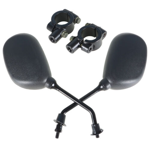 For Polaris Sportsman Honda Foreman ATV Rear View Side Mirror w/7/8" Handlebar - Picture 2 of 9