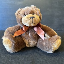 Napco Brown Teddy Bear 8" Plush Stuffed Animal Baby Toy