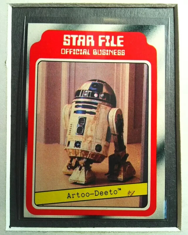 #7 Artoo-Detoo 1980 Topps Star Wars V The Empire Strikes Back Series 1