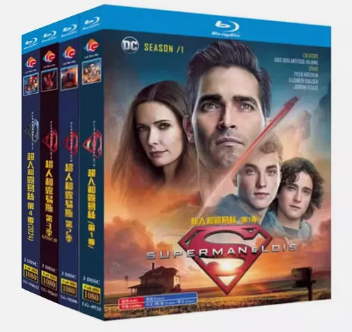 NEW  All RegionPlay Superman & Lois Season 1-4 (2024) 11-Disc Seal Box