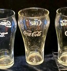 7 Vintage 1970's Coca- Cola, Coke Drinking Glasses, Clear Coke Cola Fluted 10 oz — photo 6