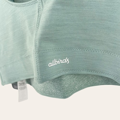Allbirds Natural Flow Crop Tank in Green Hush Size XL - Picture 5 of 10