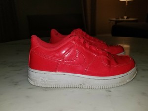 nike air force 1 kids red