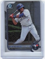 2022 Bowman Luis Meza #BDC-89