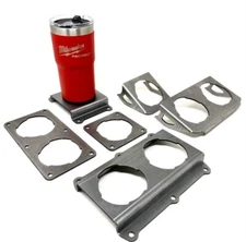 OFFROAD ANONYMOUS Packout Cup Mount-Mounting Options: Flat Mount, Cup: Single Cu