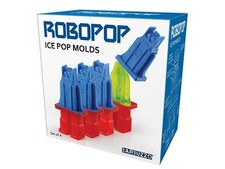 KidsFunwares Robo Pop Ice Pop Molds 4 Pc Set ROBOPOP Robot Droid Popsicles