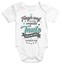 MoonWorks Baby Langarmshirt – "Finger Weg! Ich Habe Eine Verrückte Tante" | Bio-Baumwolle | Für Jungen & Mädchen | Mit Druckknöpfen