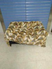 Luxury Red Fox Griss Fox Fur Throw Real Fox Fur Blanket / Bedspread