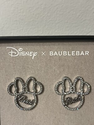 【Baublebar】★ピアス★ Minnie Mouse Bride Drop Earrings Disney X Baublebar Minnie Mouse Bride Earrings | eBay