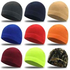 Winter Helmet Liner Bicycle Ski Hats Thermal Fleece Windproof Cycling Skull Caps