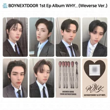 BOYNEXTDOOR 1st Ep Album WHY.. Weverse Ver. Photocard Answer Book QR Code KPOP