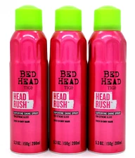 TIGI Bedhead Headrush Shine Spray 5.3 oz - "Set of 3"
