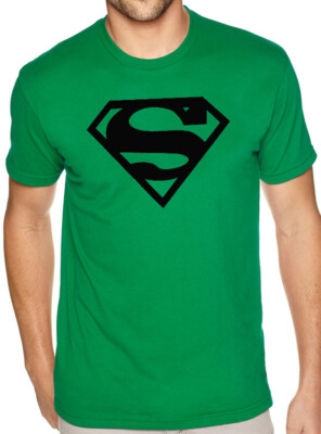 Superman Symbol Style - Kryptonite T-shirt - Graphic Tees-