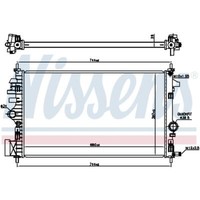 KüHler WasserküHler Passend FüR Opel Insignia A Caravan G09 2.0 Biturbo Cdti 4X4