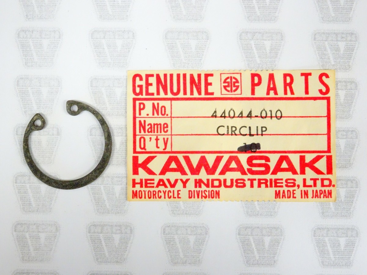 Kawasaki NOS NEW 44044-010 Circlip F7 G3 G31M Centurion | eBay