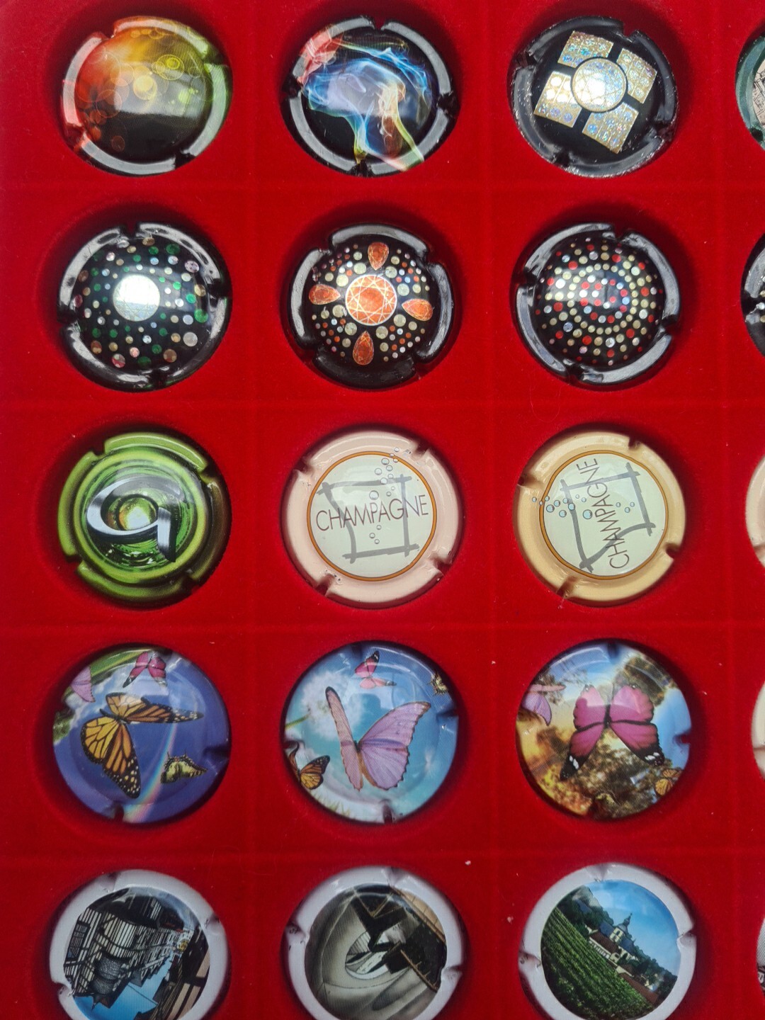 Lot 40 capsules de champagne Génériques Sans Plateau eBay