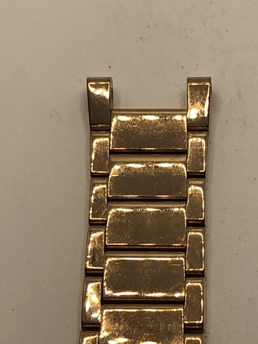 Michael Kors Watch Parts Partial Band Links Rose Gold Tone Clasp 18mm GY18 - Picture 6 of 9