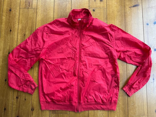 RED LIGHTWEIGHT AMERICAN APPAREL JACKET - MENS XL - STEVE MCQUEEN - Picture 4 of 11