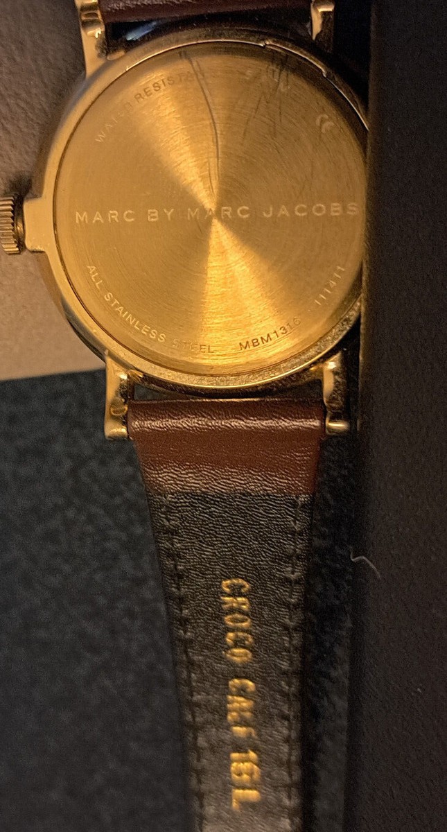 Ladies Marc by Marc Jacobs MBM1316 Gold Tone Stainless Steel  display picture 2