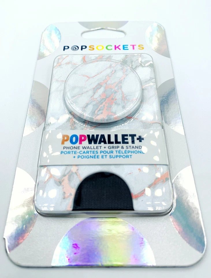 PopSockets Popwallet Plus Lutz Marble Credit Card Holder Pop Socket Pop Wallet Foto 2 de 3