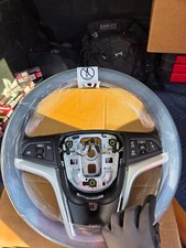 New Oem Black Leather Steering Wheel 2012 2013 2014 2015 Chevy Camaro Ss