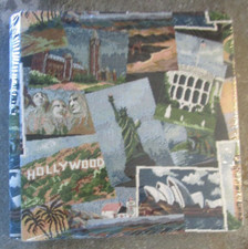 Creative Memories 12x12 Original Destinations Travel Tapestry Album w/pg US/intl