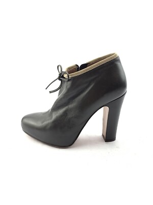 OL´AUTRE CHOSE DAMENSTIEFEL STIEFELETTEN BOOTS  GR: 37 UK: 4 GRAU