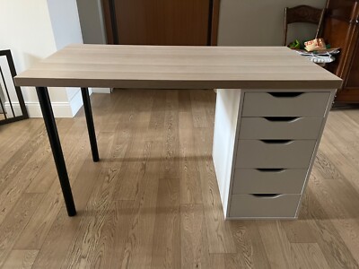 Bureau Ikea Scrivania Ikea 200 Cm Bureau IKEA INGATORP (Usato) A