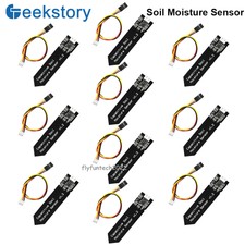 10pcs Capacitive Soil Moisture Sensor Module With Gravity for Moisture Detection