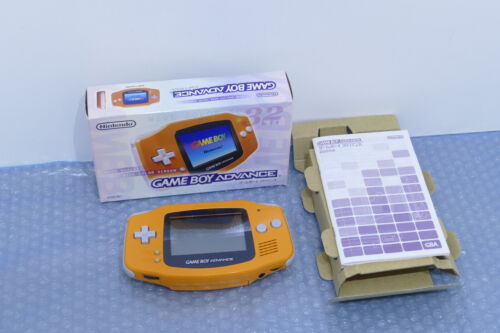Console Game Boy Advance Orange AGS-001 - BOXED - Nintendo - Photo 1/8