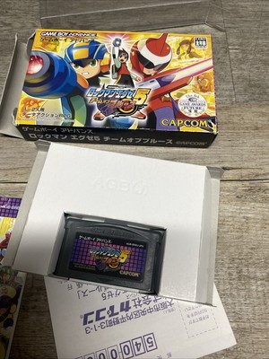 Rockman EXE 5 Team of Blues Megaman Gameboy Advance Nintendo 2364 GBA